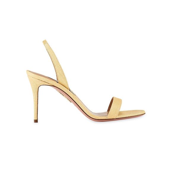Aquazzura Shoes - Aquazzura So Nude Slingback Sandals